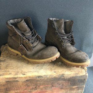 Dark Brown Timberland Boots